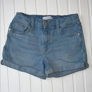 Mango girls denim jean shorts
